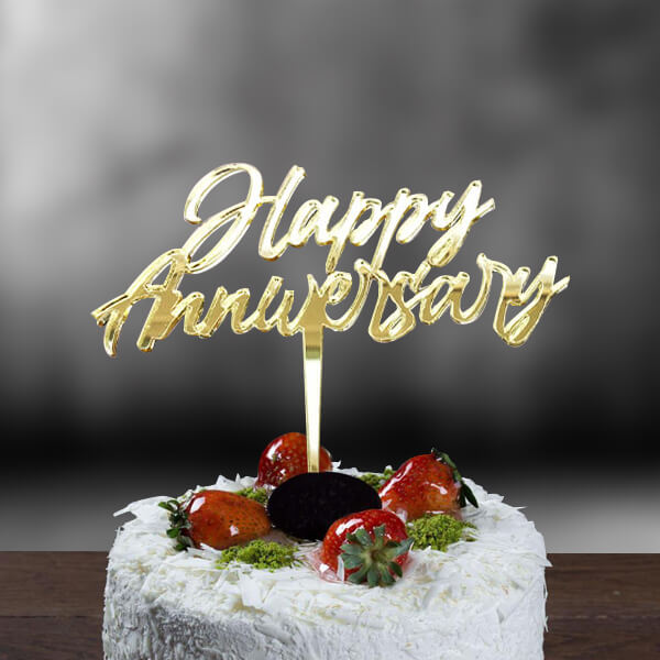 Happy Anniversary Pasta Süsü - Görsel 1